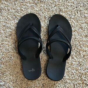 Sanuk sandals.